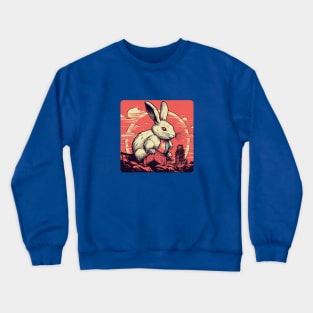 Giant rabbit Crewneck Sweatshirt